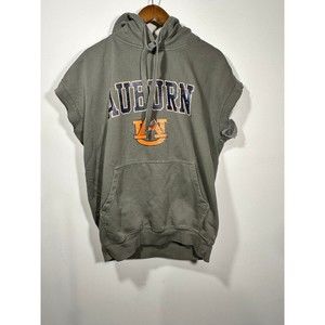 Auburn Gray Sleeveless Hoodie